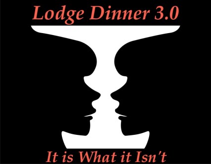 Lodge Dinner 3.0 Vase:face logo